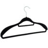 45cm velvet-covered wide clothes hanger