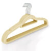 45 cm velvet double clothes hanger - 图片 2