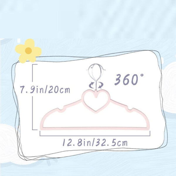 Children's PP clothes hanger - 图片 2