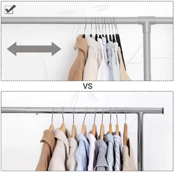 45cm velvet coat hanger - 图片 12