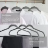 30 cm children's velvet clothes hanger - 图片 2