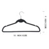 45cm sunburst hook hanging clothes rack - 图片 3