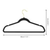 45 cm velvet bronze hook coat rack - 图片 3