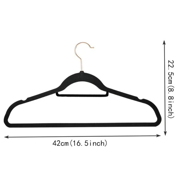 42 Velvet Double Sweatshirt Hanger - 图片 4