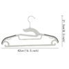 42 cm plain clothes hanger - 图片 5