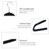 45cm velvet coat hanger - 图片 3