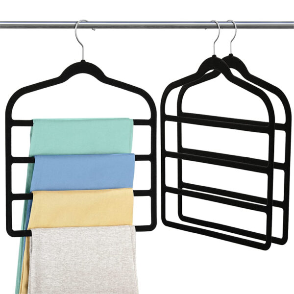Four-slot trouser rack - 图片 3