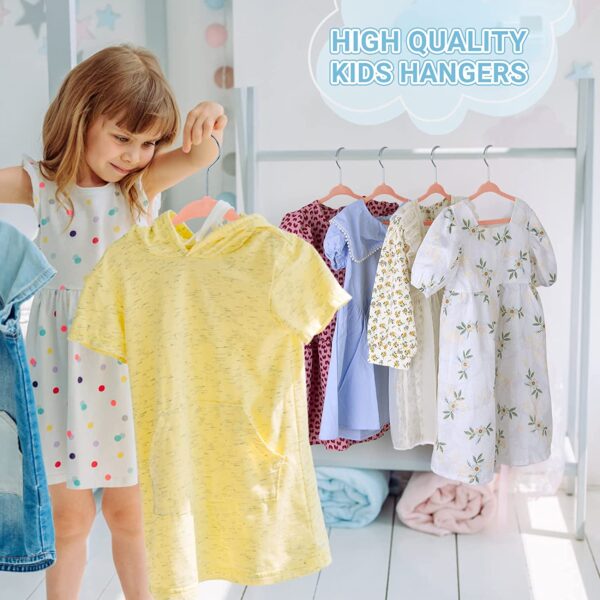 32cm children's velvet clothes hanger - 图片 5