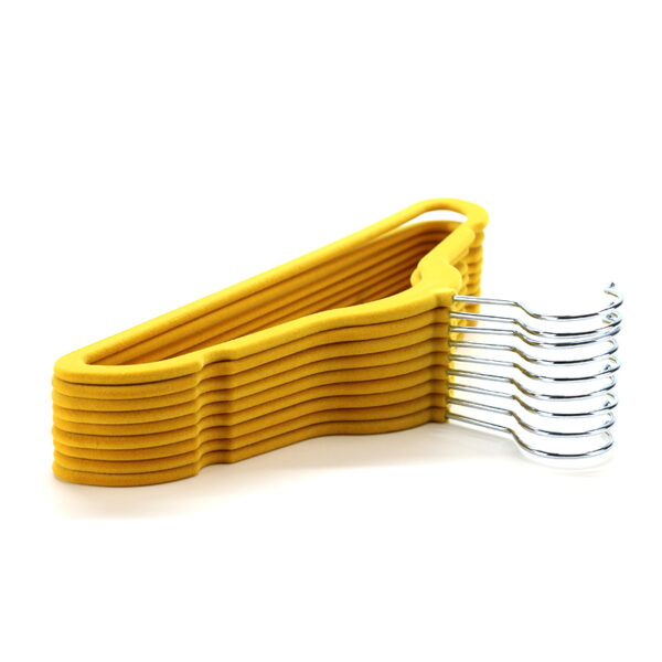 32cm children's velvet clothes hanger - 图片 8