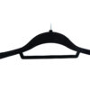 45cm velvet-covered wide clothes hanger - 图片 4