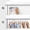 45 cm velvet double clothes hanger - 图片 5