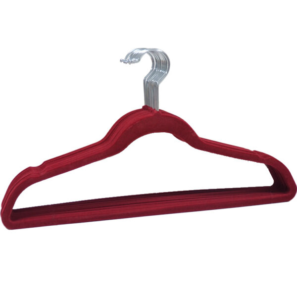 45cm velvet coat hanger - 图片 4