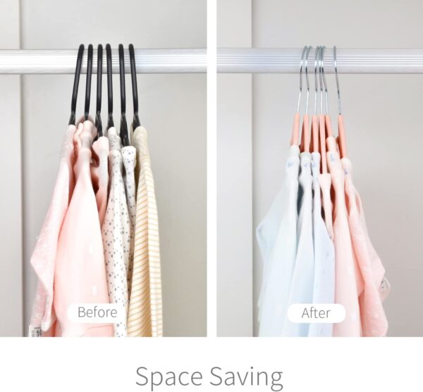 32cm children's velvet clothes hanger - 图片 6