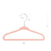 32cm children's velvet clothes hanger - 图片 7