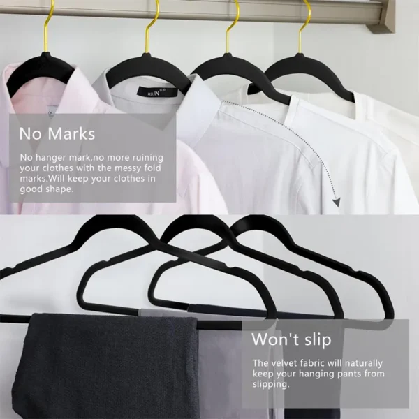 45 cm velvet bronze hook coat rack - 图片 7