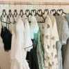 Heart-shaped velvet coat hanger - 图片 6