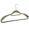 45cm velvet-covered wide clothes hanger - 图片 6