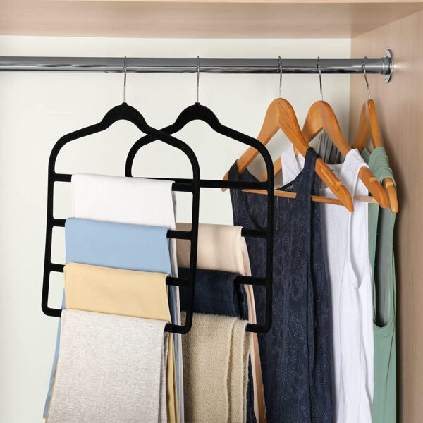 Four-slot trouser rack - 图片 7