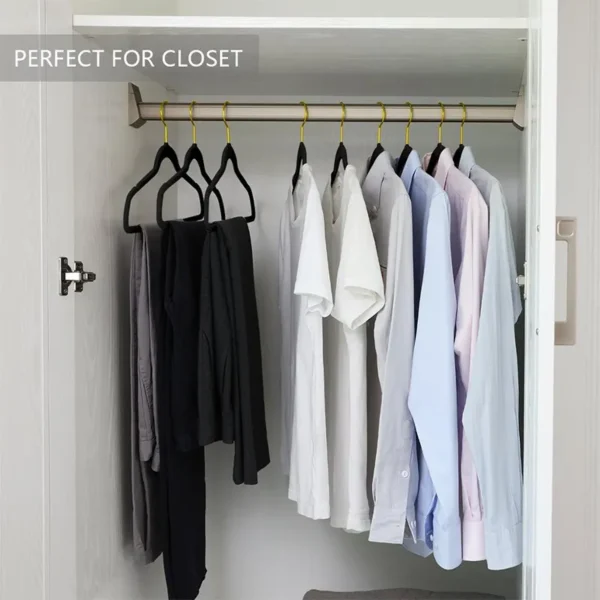 45 cm velvet bronze hook coat rack - 图片 8