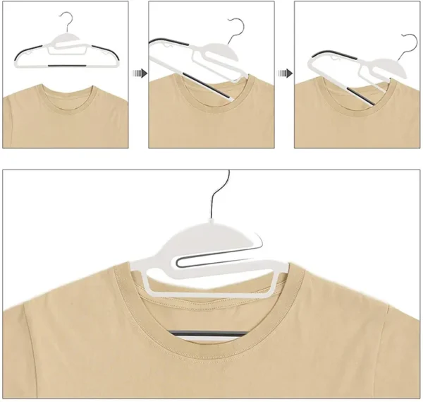 42 cm plain clothes hanger - 图片 8