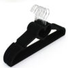 Heart-shaped velvet coat hanger - 图片 8