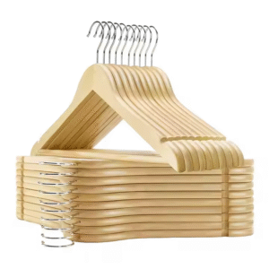 Natural Colors Wooden Hanger